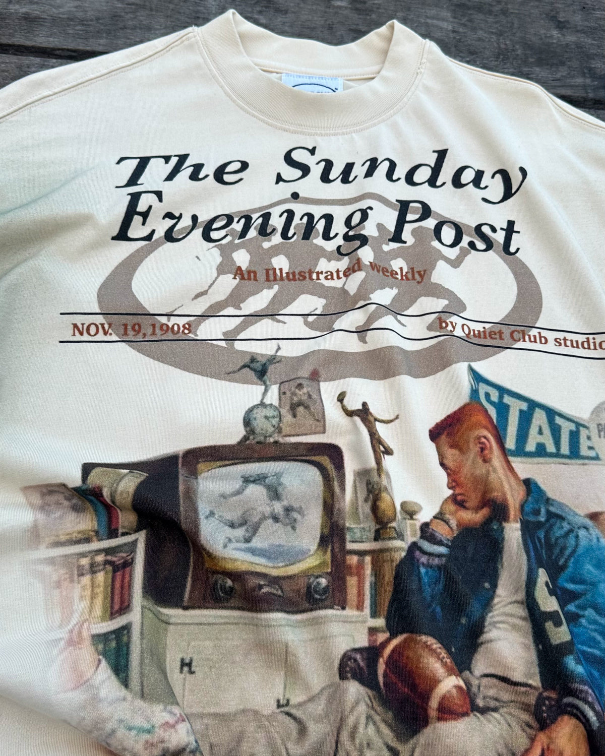 THE SUNDAY EVEN POST TEE