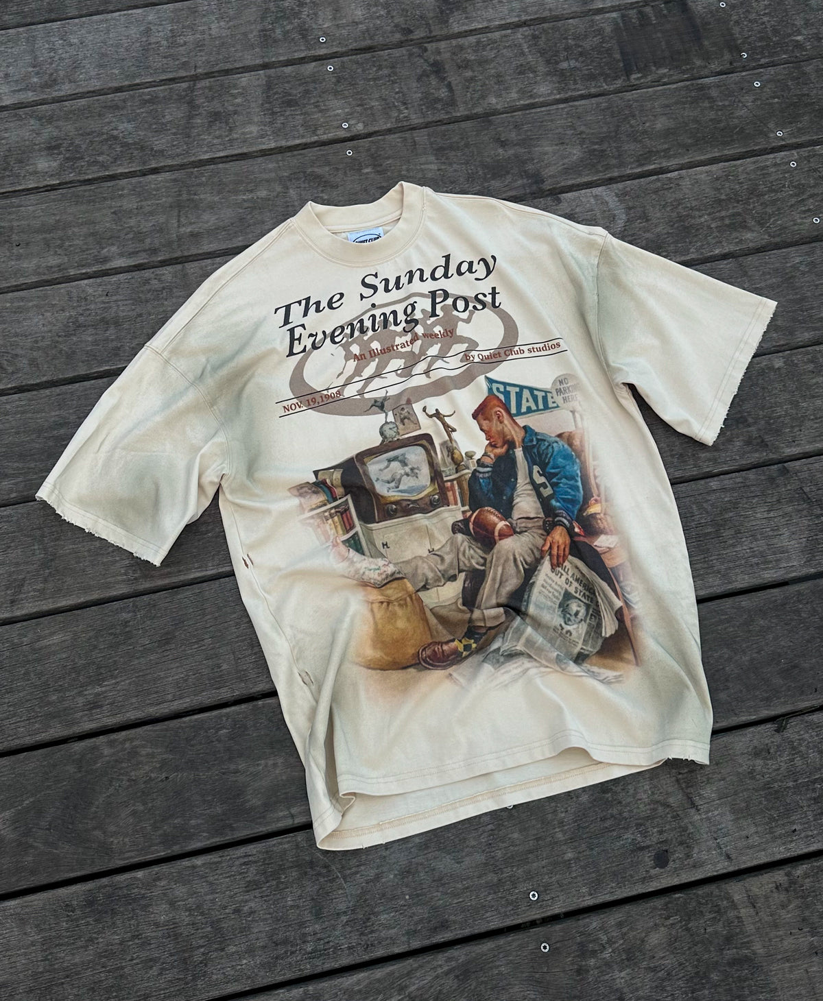 THE SUNDAY EVEN POST TEE