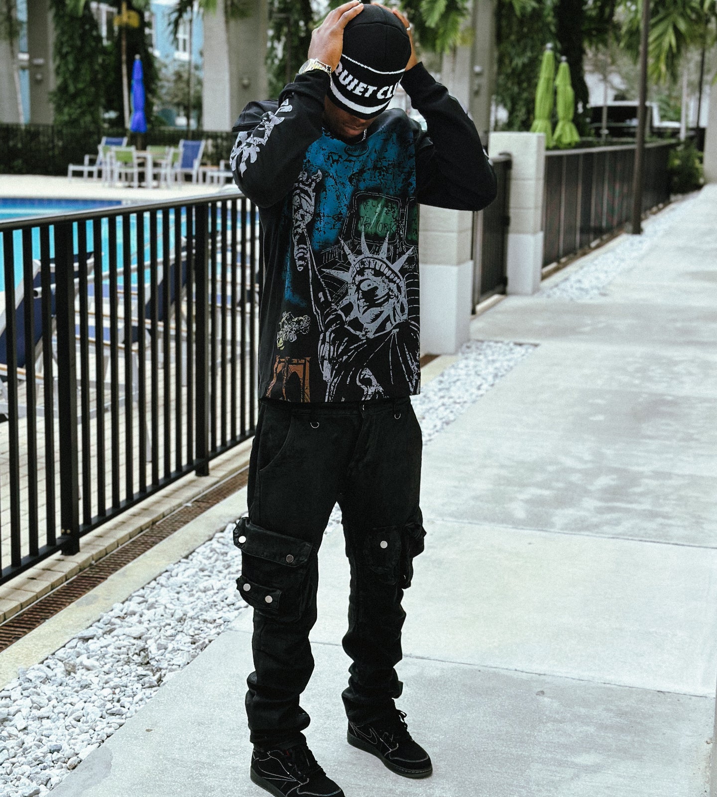 WELCOME TO NYC BLACK SHIRT